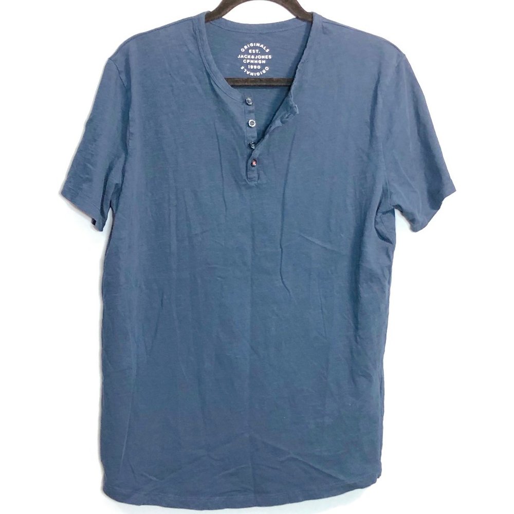 Blue Mens T-Shirt (M) | Jack&Jones
